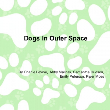 Dogs In Outer Space