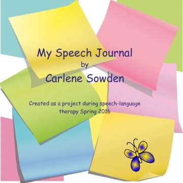 My Speech Journal - 2016