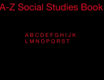 A-Z Social Studies