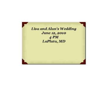 Lisa and Alan's Wedding