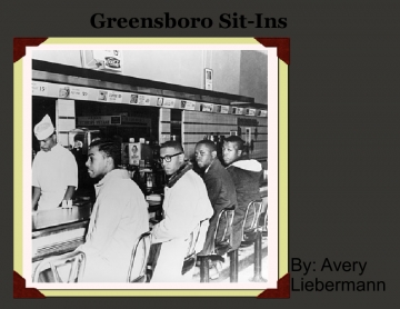 The sit-ins of Greensboro