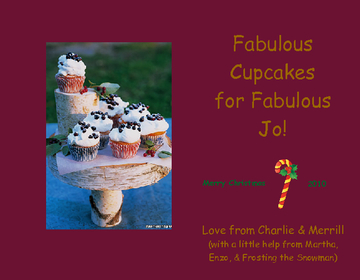 Fabulous Cupcakes for Fabulous Jo!