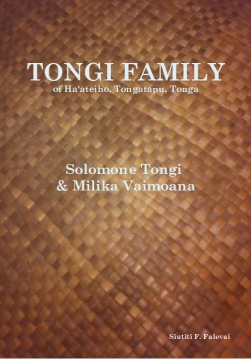 Tongi Family of Ha'ateiho, Tongatapu, Tonga