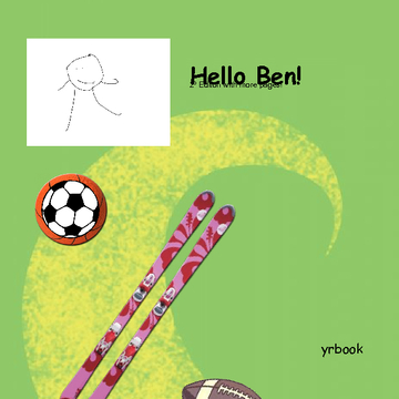 Hello Ben! 2º Editon with more pages!