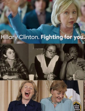 Hillary Rodham Clinton Fighting For You.