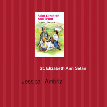 Saint  Elizabeth Ann Seton