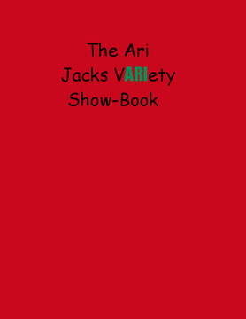 The Ari Jacks Variety Show-book
