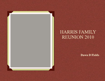 Harris Reunion 2010
