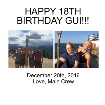 Happy 18th Birthday Gui
