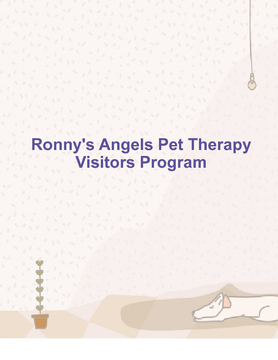 Ronny's Angels Pet Therapy Visitors