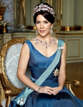 Mary Crown Princess of Denmark, Countess of Monpezat, RE, Lt.