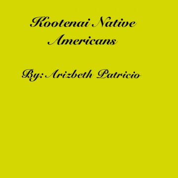 Kootenai Native Americans