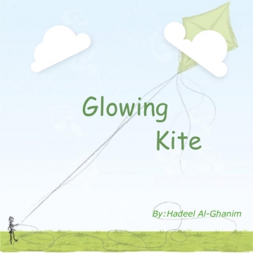 Glowing kite