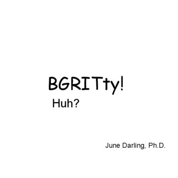 BGRITty! Huh?