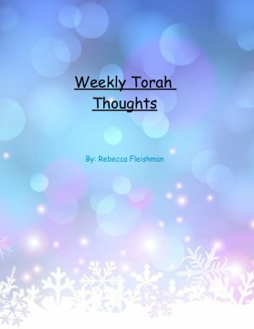 Rebecca's D'var Torah Book