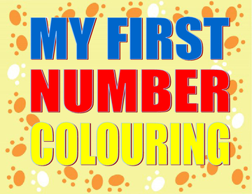 MY FIRST NUMBER COLOURING