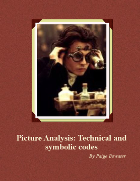 Picture analysis: Techinical and symbolic codes