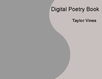 Digital Poetry Book