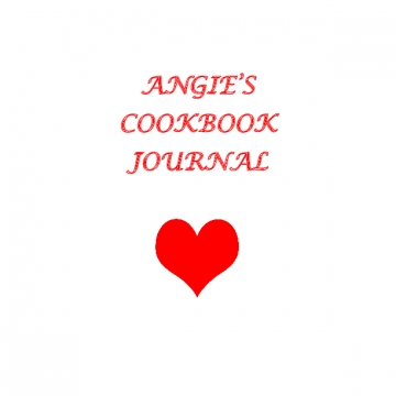 Angie's Cookbook Journal