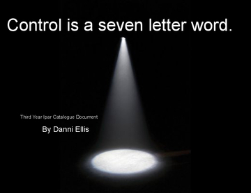 Control is a seven letter word.