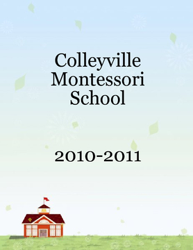 Colleyville Montessori Yearbook