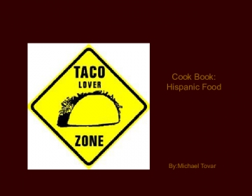 Hispanic cook book