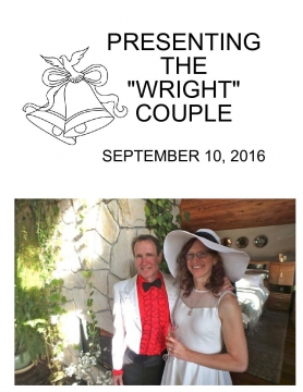 Presenting the WRIGHT Couple