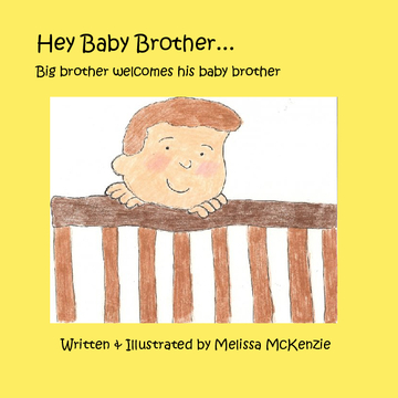Hey Baby Brother...Big brother welcomes his baby brother