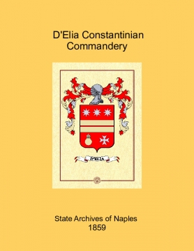 Founding of D'Elia Commandery 1858
