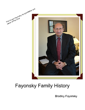 The Fayonsky Family History