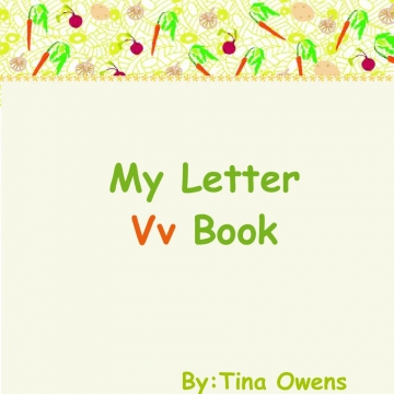 My Letter Vv Book