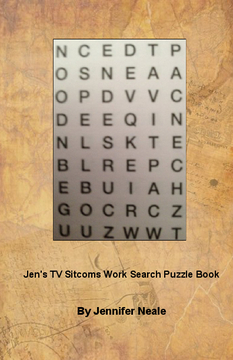 Jen's TV Sitcoms Word Search Book
