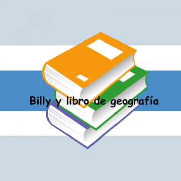 Billy y libro de geografía