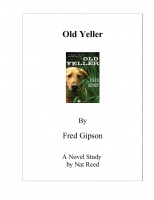 Old Yeller Novel Study Preview