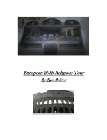European 2016 Religious Tour