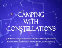 CAMPING WITH CONSTELLATIONS STORY BOOK
