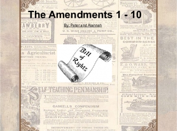 The Amendments 1-10