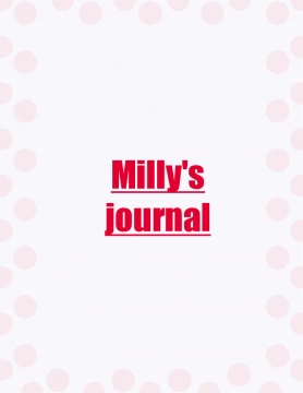 Milly's journal