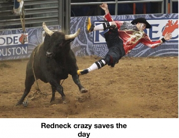 Redneck crazy saves the world