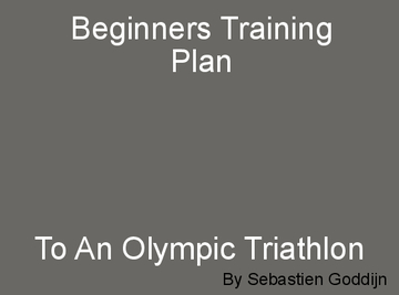 Beginners Triathlon Training Plan