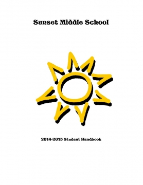 Sunset Middle School Handbook