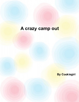 A crazy camp out