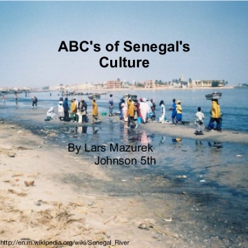 ABC's of Senegal's Culture