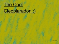 The cool Cleoplaradon.