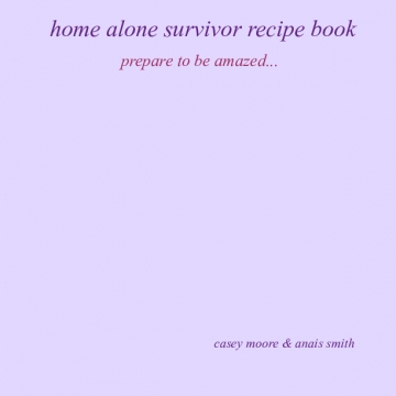 home alone survivor recipe book