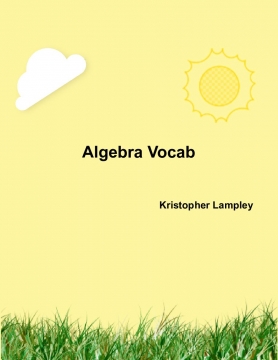 Algebra 1 Vocabulary