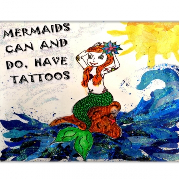 Mermaids Can and Do Have Tattoos