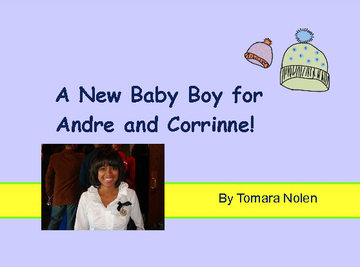 A New Baby Boy for Andre and Corirnne