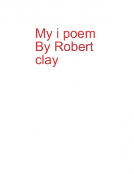 My I-poem
