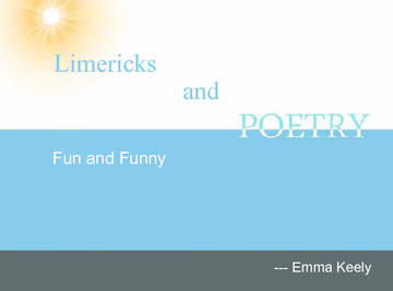 Limericks and poems